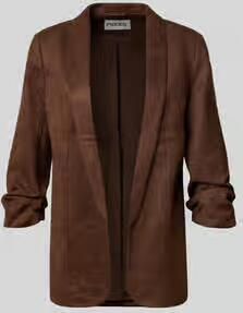 Pieces Regular fit longblazer met 3 4-mouw model 'BOSELLA'