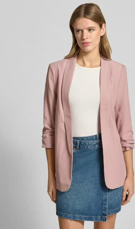 Pieces Blouseblazer PCBOSELLA 3 4 BLAZER NOOS met plooidetail op de mouw - Foto 6