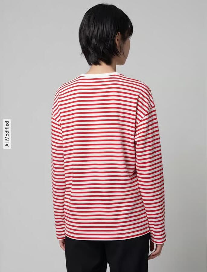 Pieces Regular fit shirt met lange mouwen van katoenmix Model 'SADIE' - Foto 6