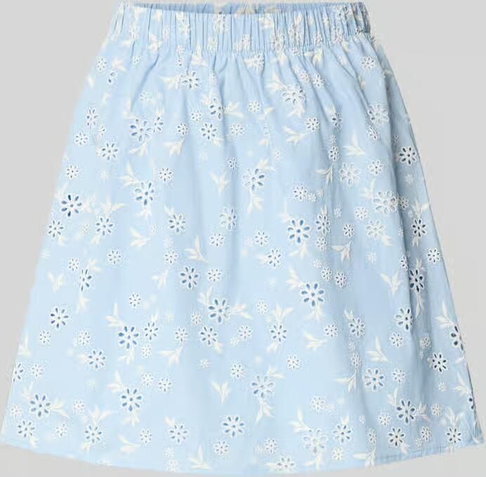Pieces regular fit mini-rok van puur katoen model 'BANNA' - Foto 2