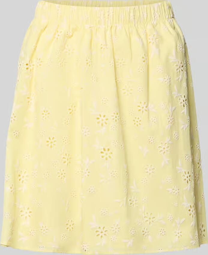 Pieces regular fit mini-rok van puur katoen model 'BANNA' - Foto 2