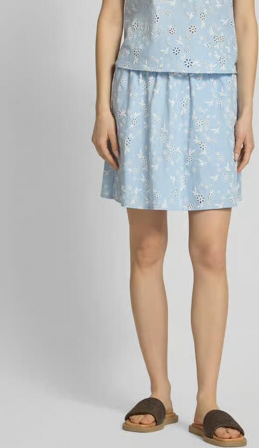 Pieces regular fit mini-rok van puur katoen model 'BANNA' - Foto 4