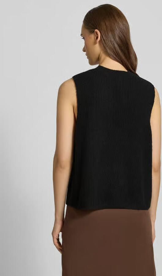 Pieces Regular fit mouwloos vest met striksluiting model 'SILLY'