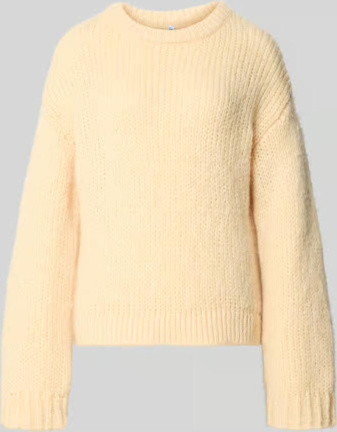 Pieces Regular fit pullover in two tone look model 'DORTHEA'