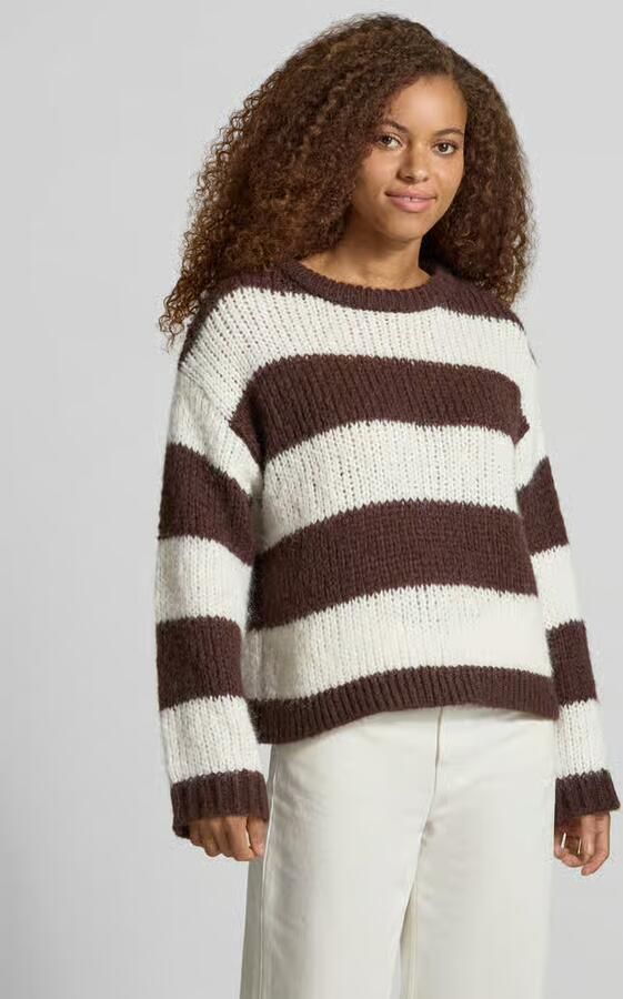 Pieces Regular fit pullover in two tone look model 'DORTHEA' - Foto 3
