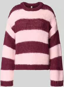 Pieces Regular fit pullover in two tone look model 'DORTHEA'