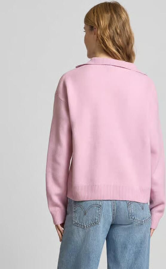 Pieces Regular fit pullover met schipperskraag model 'OREE' - Foto 3