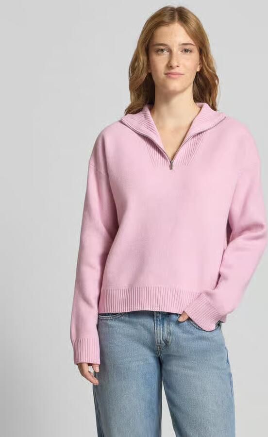 Pieces Regular fit pullover met schipperskraag model 'OREE' - Foto 4