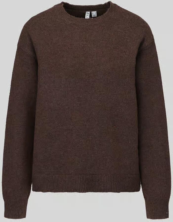 Pieces Regular fit pullover met wol model 'ALLY'