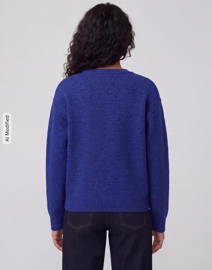 Pieces Regular fit pullover met wol model 'ALLY' - Foto 2