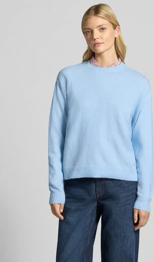 Pieces Regular fit pullover met wol model 'ALLY' - Foto 3