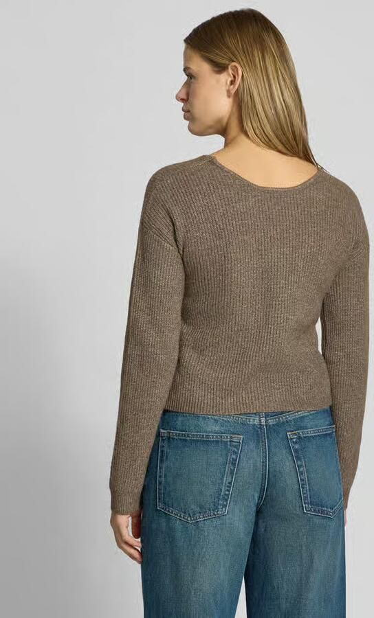 Pieces Regular fit pullover met wol model 'PCSILLY' - Foto 3
