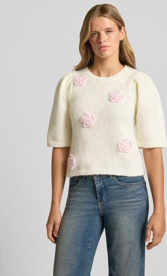 Pieces Regular fit shirt met borduursel model 'AYA' - Foto 2