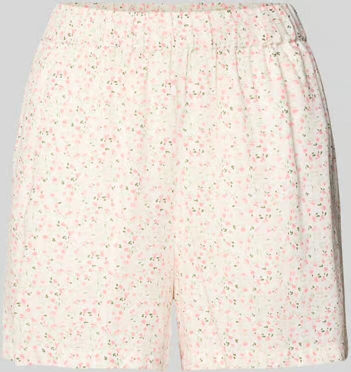 Pieces regular fit shorts van zuivere viscose model 'BARRI' - Foto 2