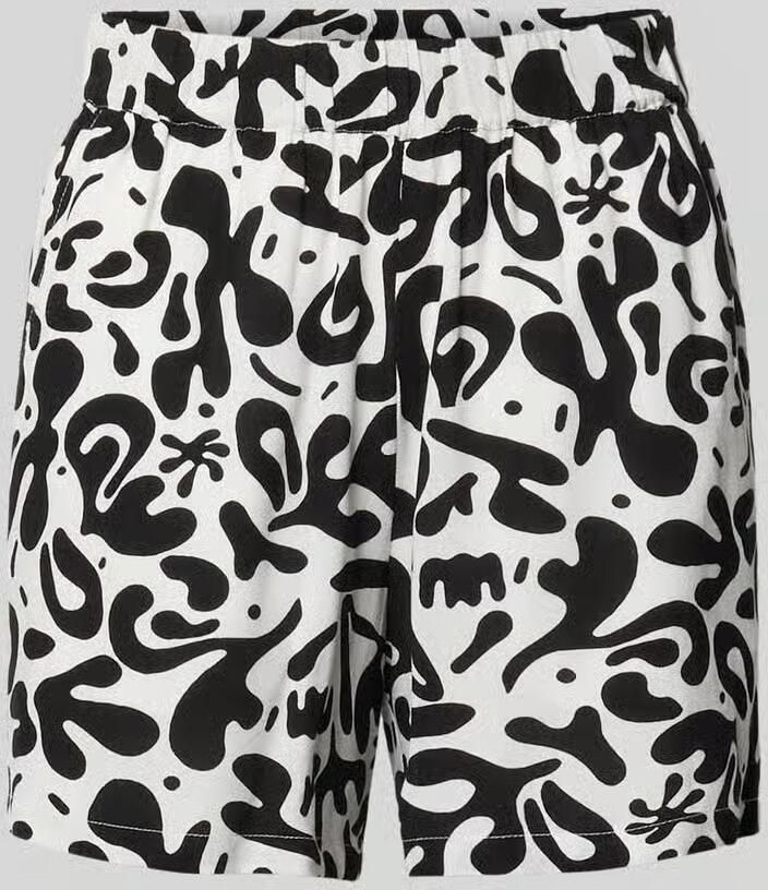 Pieces regular fit shorts van zuivere viscose model 'BARRI' - Foto 2