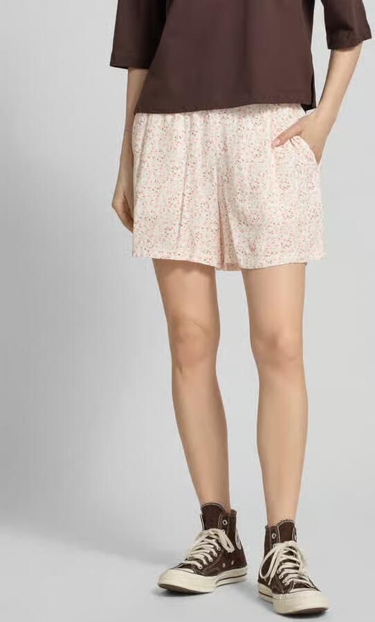 Pieces regular fit shorts van zuivere viscose model 'BARRI' - Foto 3