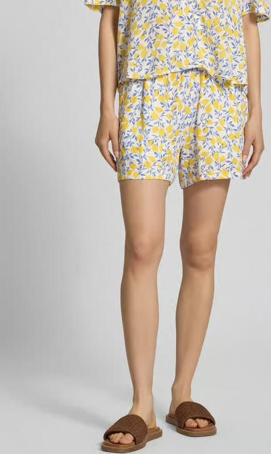 Pieces regular fit shorts van zuivere viscose model 'BARRI' - Foto 3