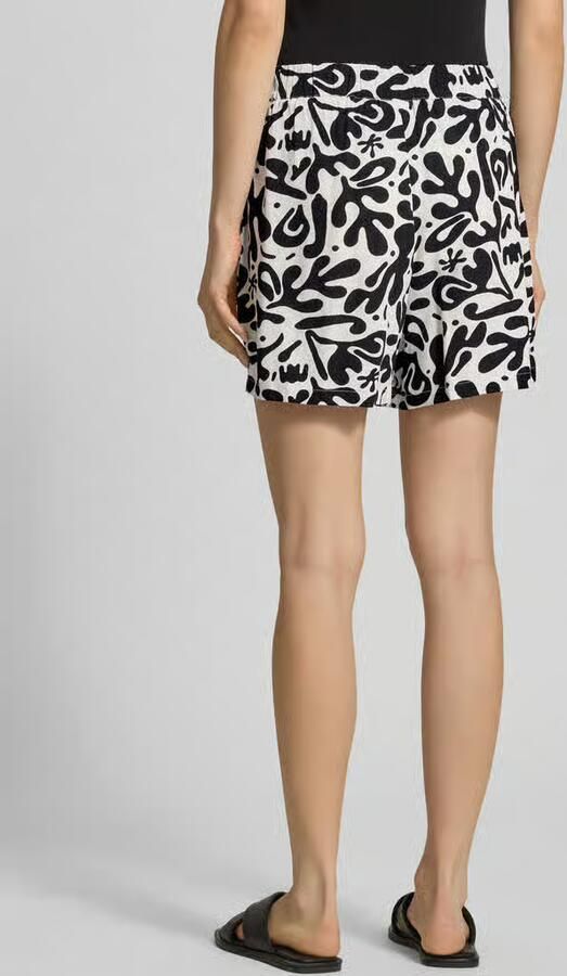 Pieces regular fit shorts van zuivere viscose model 'BARRI' - Foto 3