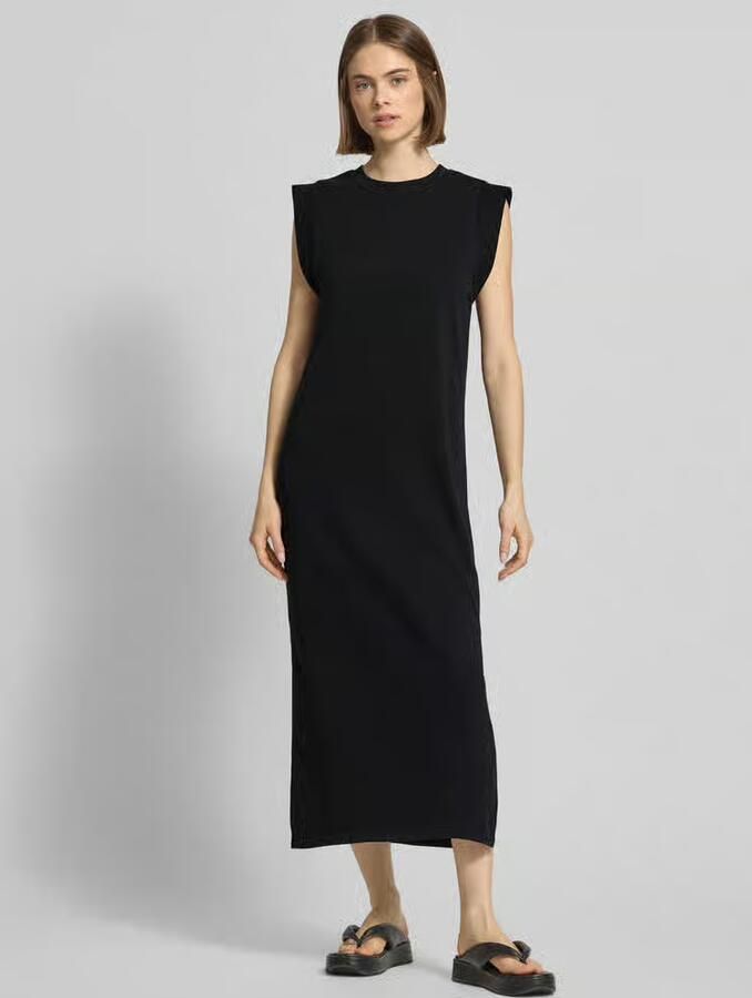 Pieces regular fit sweatshirtjurk van katoenmix model 'CHILLI SUMMER' - Foto 5