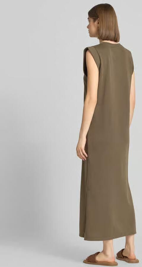 Pieces regular fit sweatshirtjurk van katoenmix model 'CHILLI SUMMER' - Foto 3