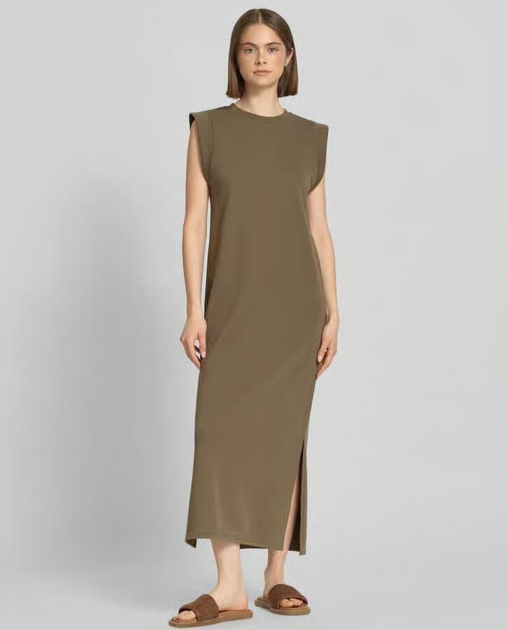 Pieces regular fit sweatshirtjurk van katoenmix model 'CHILLI SUMMER' - Foto 2