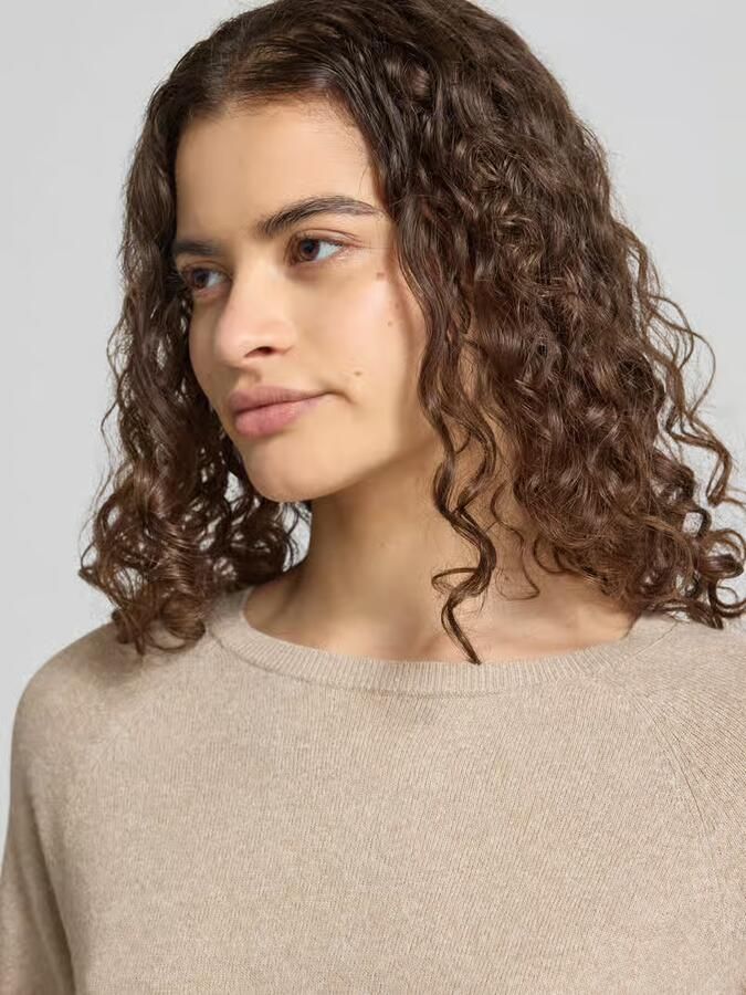 Pieces Regular fit T-shirt met raglanmouwen model 'BREE' - Foto 2