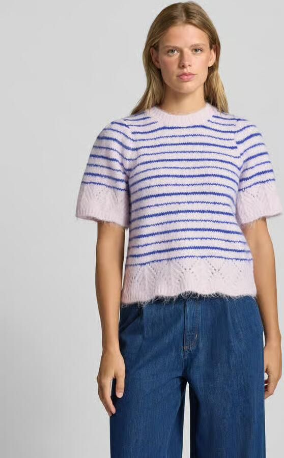 Pieces Regular fit t-shirt met wol model 'ASIRA' - Foto 2