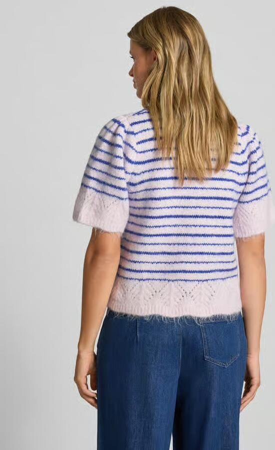 Pieces Regular fit t-shirt met wol model 'ASIRA' - Foto 3