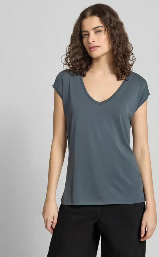 Pieces Regular fit T-shirt van modalmix model 'KAMALA' - Foto 8