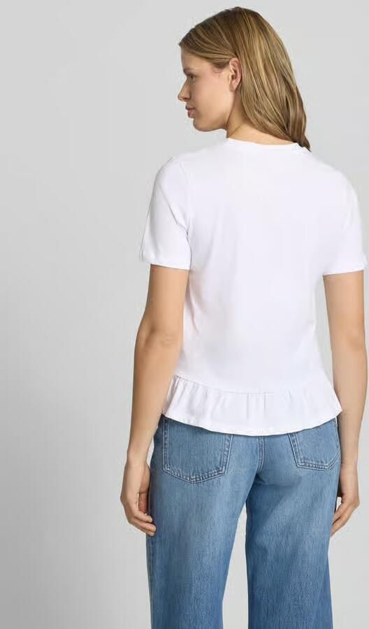 Pieces regular fit T-shirt van puur katoen model 'DISSO' - Foto 3