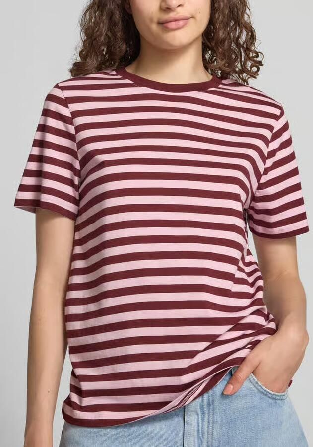 Pieces Regular fit t-shirt van puur katoen model 'RIA' - Foto 2