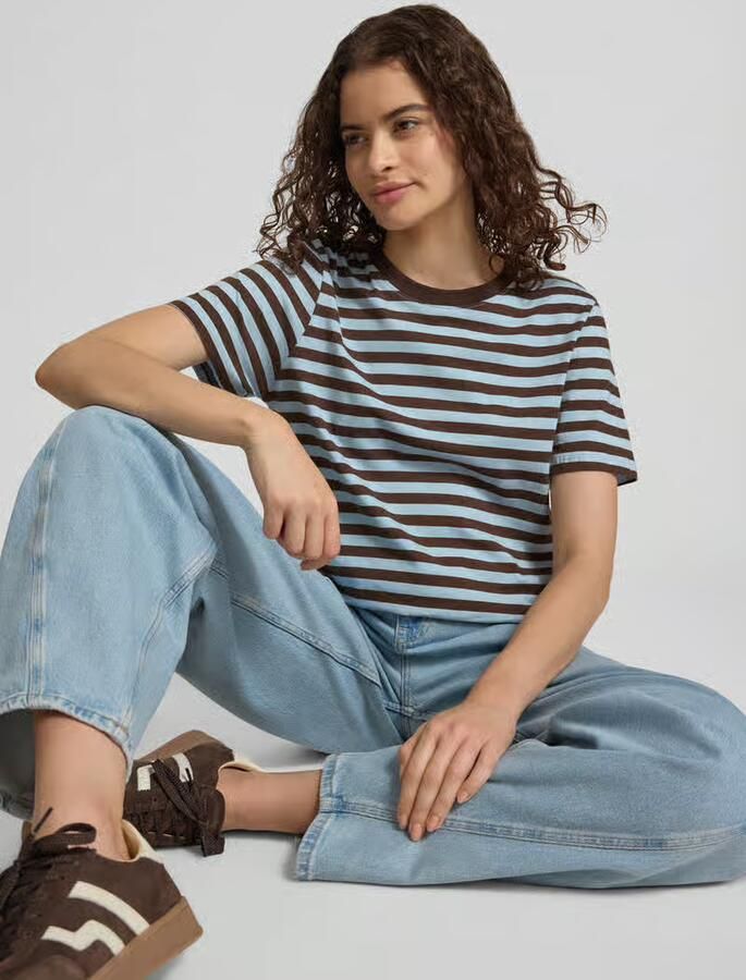 Pieces Regular fit t-shirt van puur katoen model 'RIA' - Foto 2