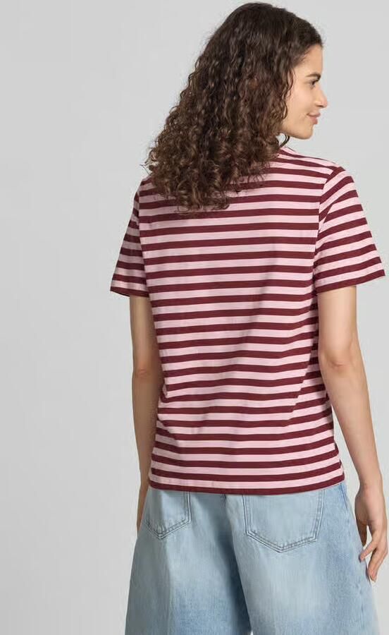 Pieces Regular fit t-shirt van puur katoen model 'RIA' - Foto 4