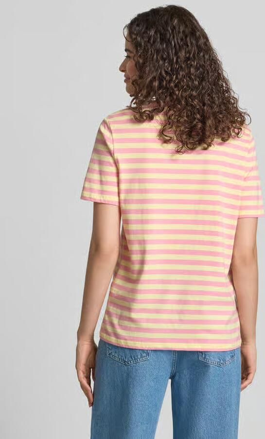 Pieces Regular fit t-shirt van puur katoen model 'RIA' - Foto 3
