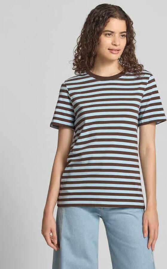 Pieces Regular fit t-shirt van puur katoen model 'RIA' - Foto 2