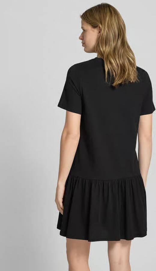 Pieces regular fit t-shirtjurk van 100% katoen model 'DISSO' - Foto 3