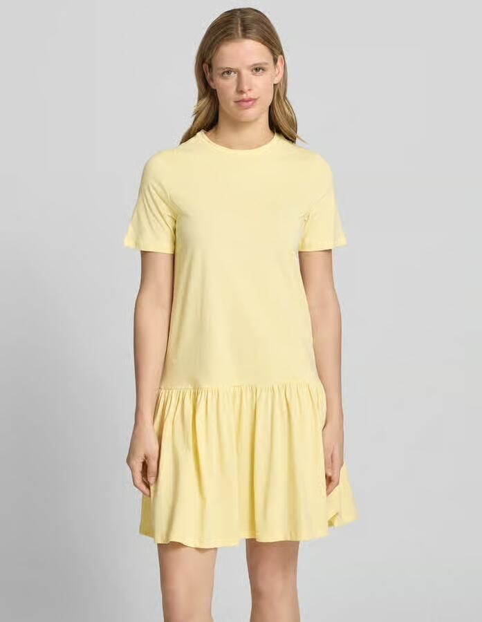 Pieces regular fit t-shirtjurk van 100% katoen model 'DISSO' - Foto 2