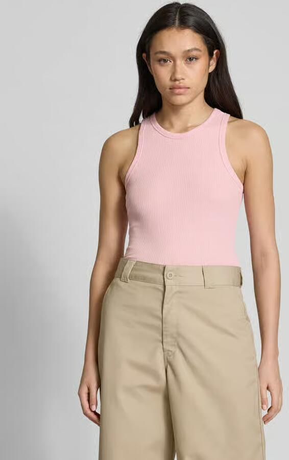 Pieces Regular fit tanktop in riblook model 'RUKA' - Foto 2