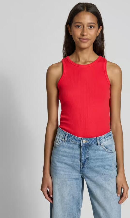 Pieces Regular fit tanktop in riblook model 'RUKA' - Foto 2