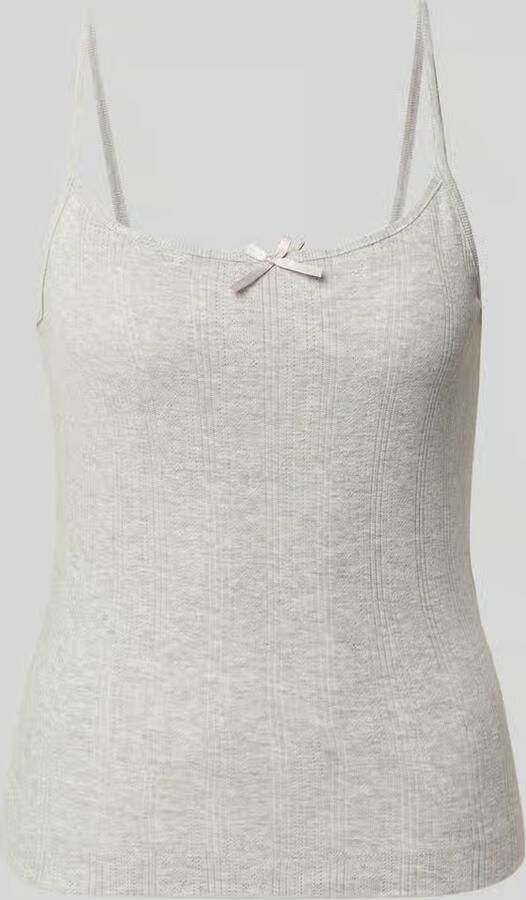 Pieces regular fit tanktop van puur katoen model 'MARIE' - Foto 2