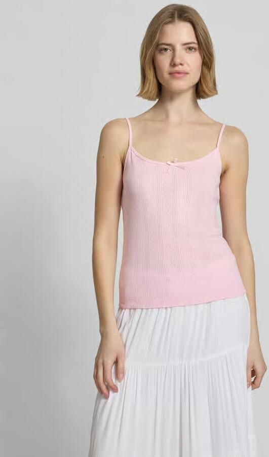Pieces regular fit tanktop van puur katoen model 'MARIE' - Foto 2
