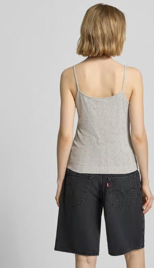 Pieces regular fit tanktop van puur katoen model 'MARIE'