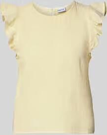 Pieces regular fit top van zuivere katoen model 'SASTINA'