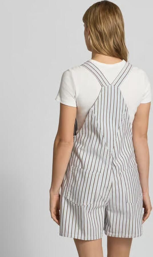 Pieces regular fit tuinbroek van een katoenmix model 'BILLO'