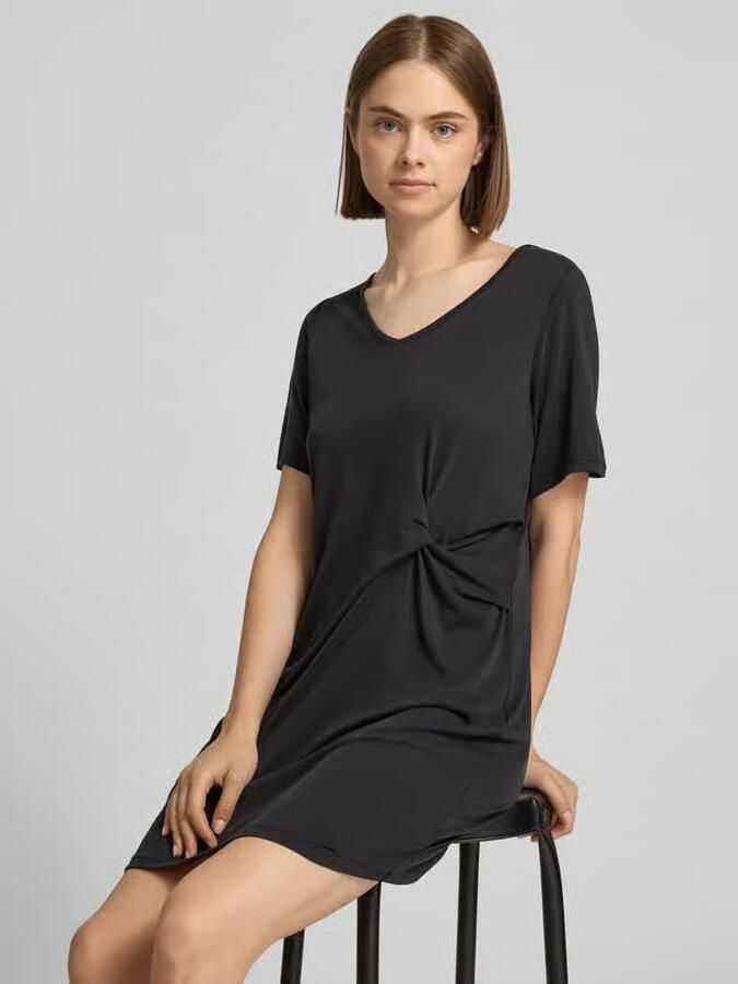 Pieces regular fit vrijetijdsjurk van viscosemix model 'ANORA' - Foto 2