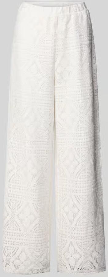 Pieces regular fit wijdte broek van katoenmix model 'BONNIE' - Foto 2
