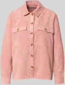 Pieces relaxed fit blouse met lange mouwen in corduroy look model 'EFFI'