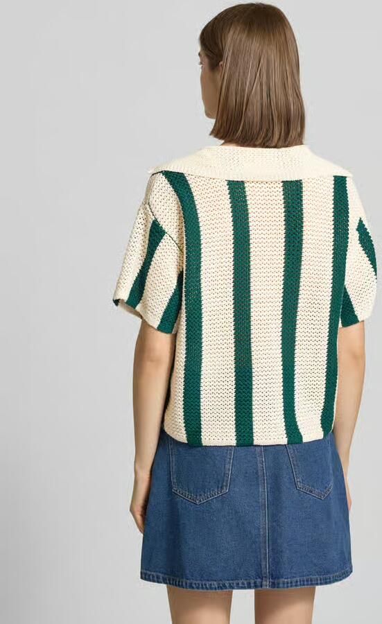 Pieces Loose fit poloshirt van puur biologisch katoen model 'KENZIE' - Foto 6