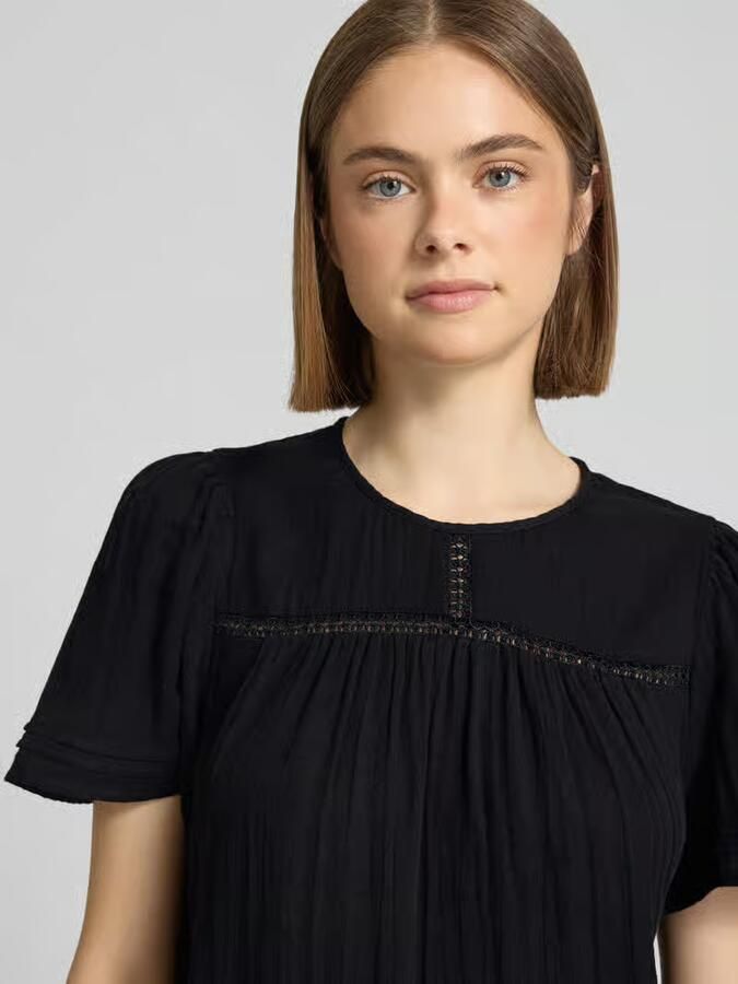 Pieces relaxed fit blouse van puur katoen model 'SIKKA'