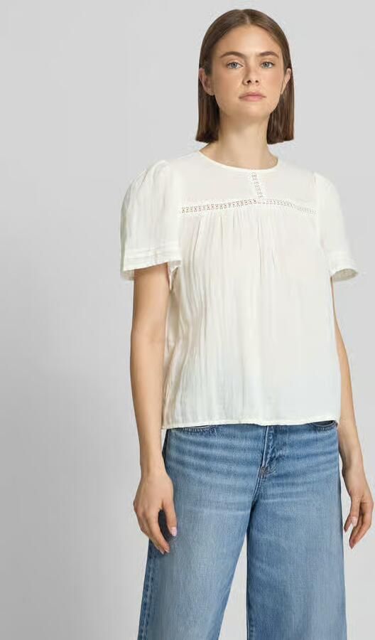 Pieces relaxed fit blouse van puur katoen model 'SIKKA' - Foto 4